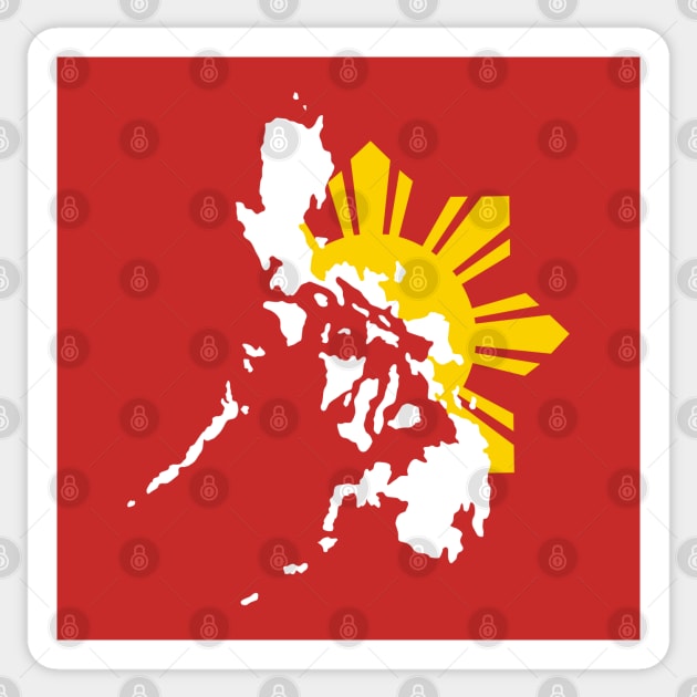 Philippine Map Sticker by Filipino